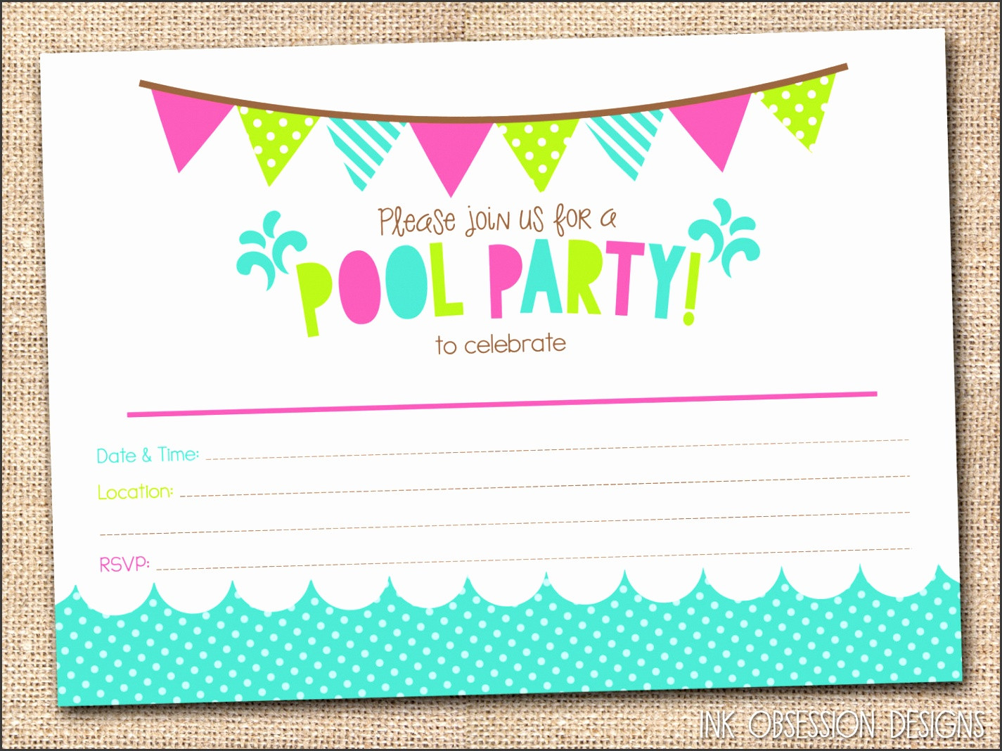 Birthday Party Invitation Maker
 4 Birthday Party Invitation Maker SampleTemplatess