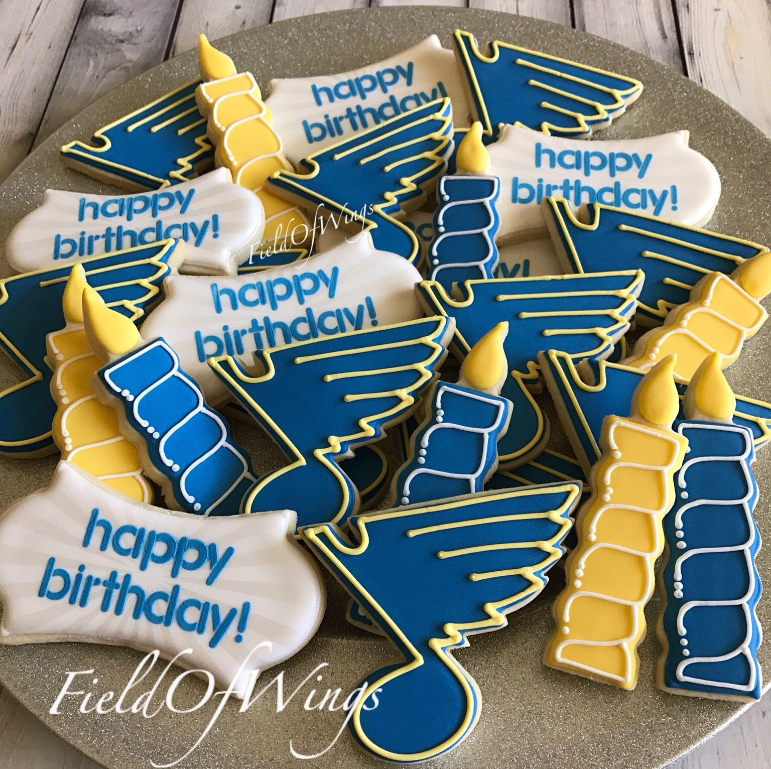 Birthday Party St Louis
 St Louis Blues Sugar Cookies