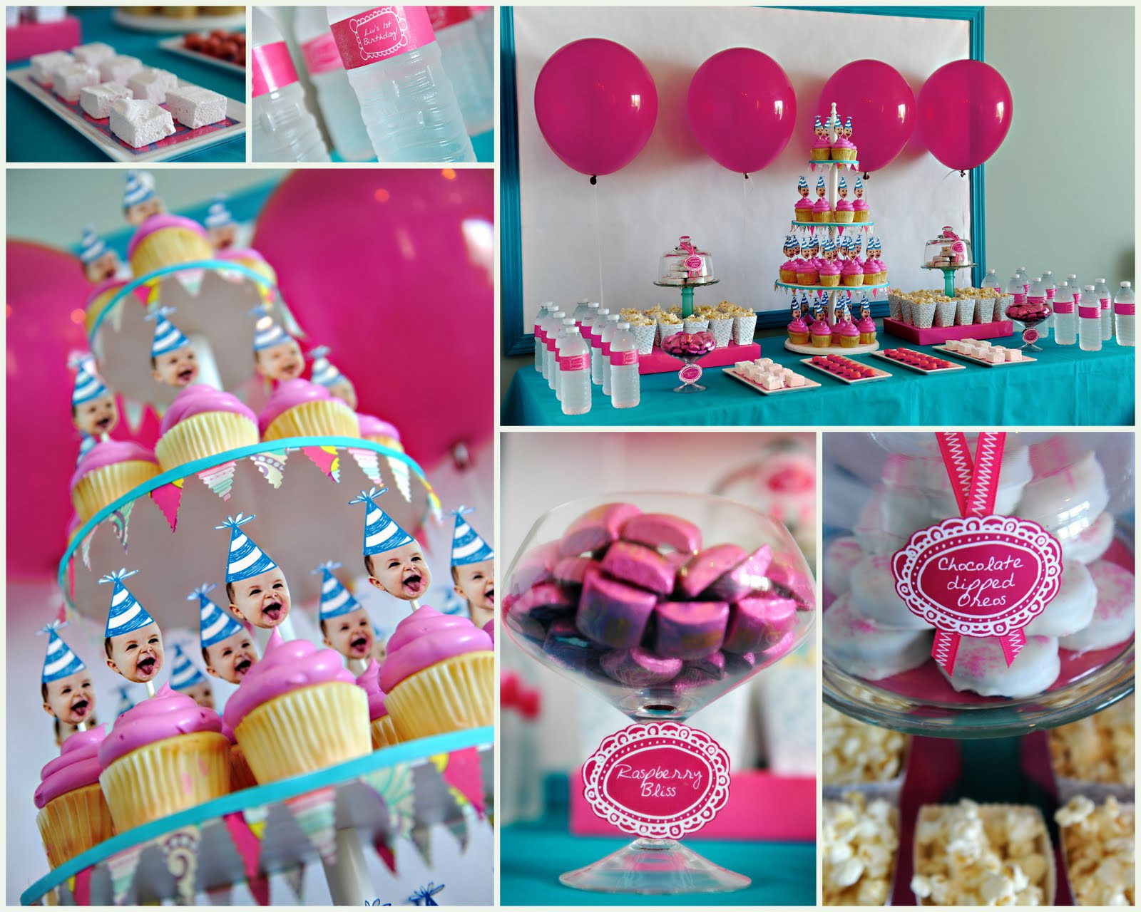 Birthday Party Themes For 1 Year Old Baby Girl
 Elle Belle Creative e Year Old in a Flash A First