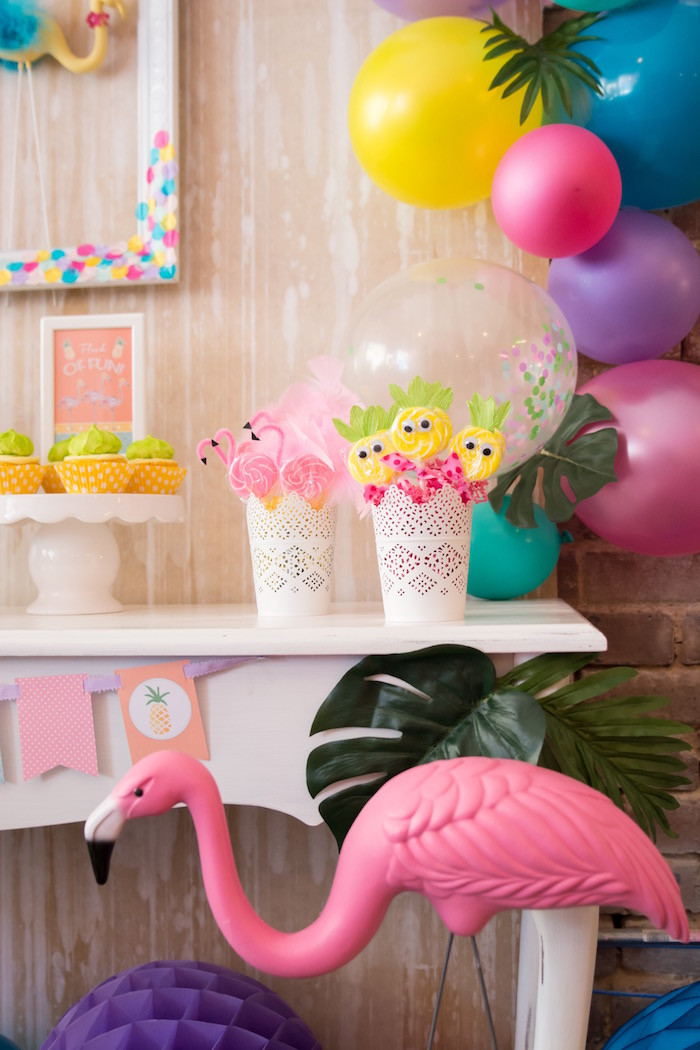 Birthday Party Themes
 Kara s Party Ideas Flocks of Flamingos Birthday Party