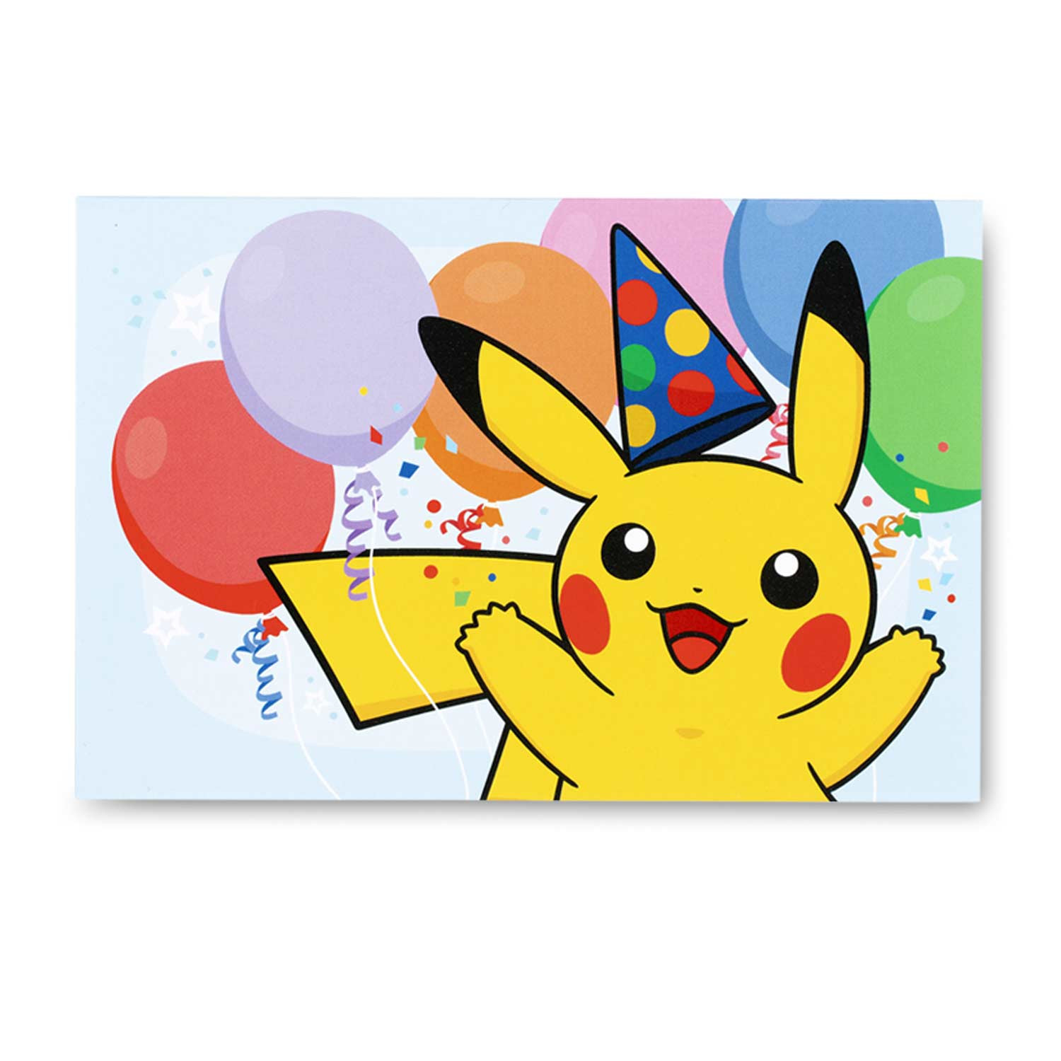 Birthday Pikachu Card
 Pikachu Greeting Card Set 6 Birthday 2 Thank You & 4