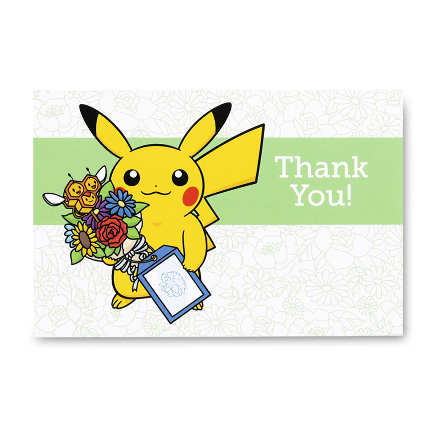 Birthday Pikachu Card
 Pikachu Greeting Card Set 6 Birthday 2 Thank You & 4