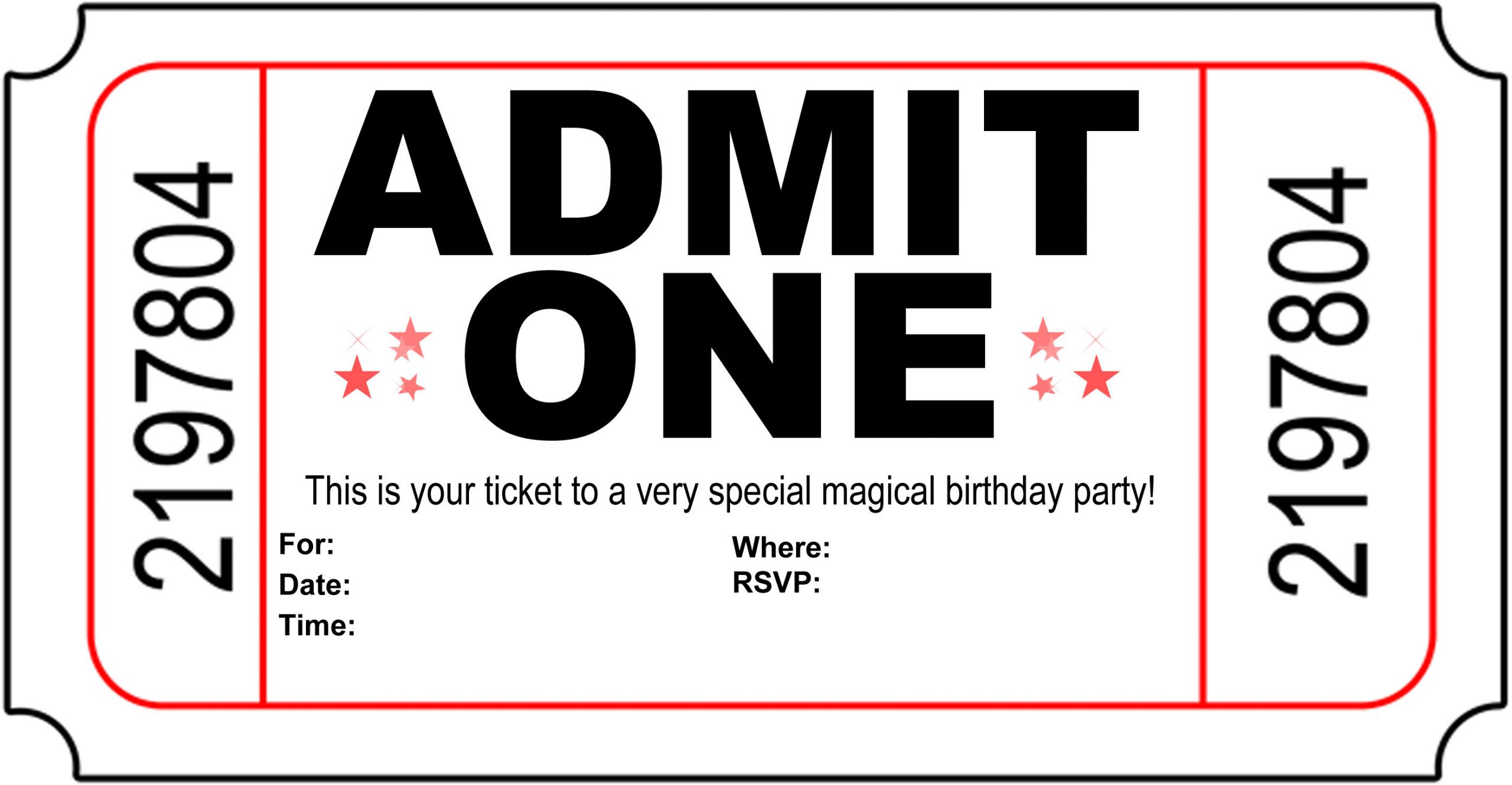 Birthday Printable Invitations
 Free Printable Birthday Party Invitations Kansas Magician