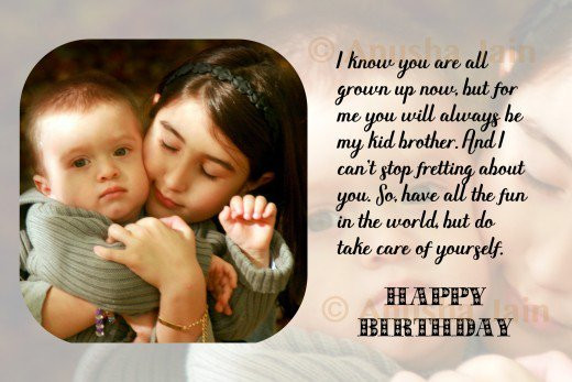 Birthday Quotes For Brother From Sister
 38 Happy Birthday Wishes For Best Brother Preet Kamal