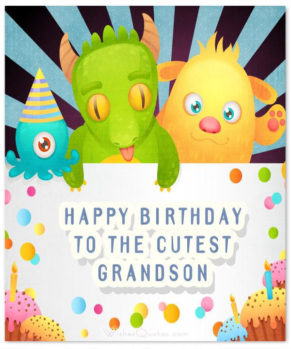 Birthday Quotes For Grandson
 Amazing Birthday Wishes for Grandson By WishesQuotes