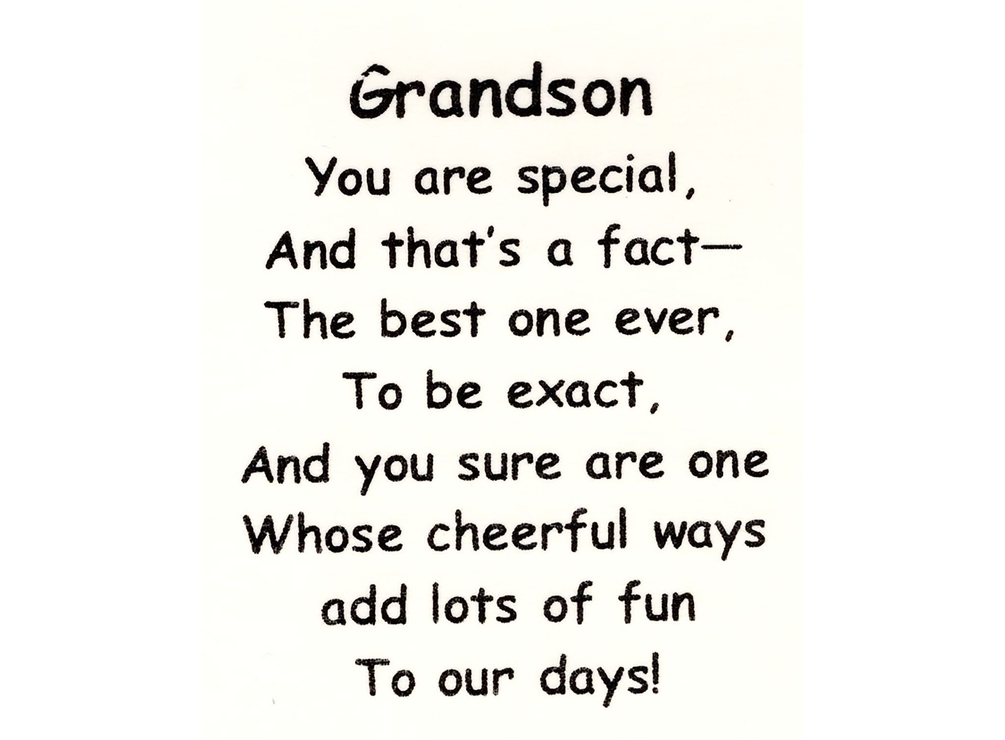 Birthday Quotes For Grandson
 Z Grandson