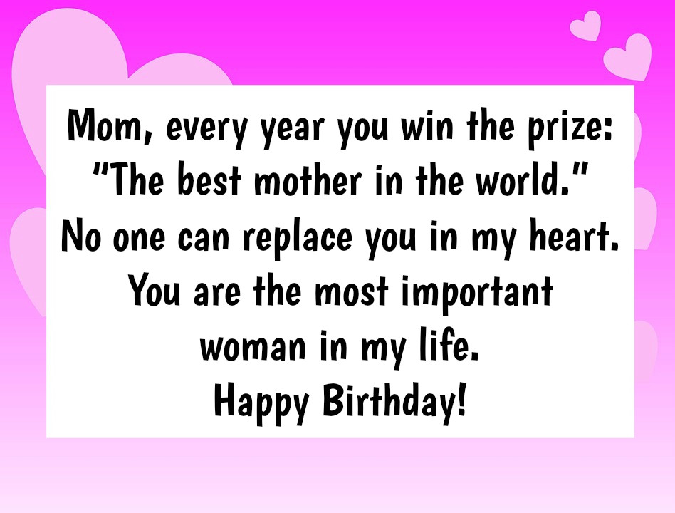 Birthday Quotes For Her
 10 Birthday Wishes for Mom That Will Make Her Smile