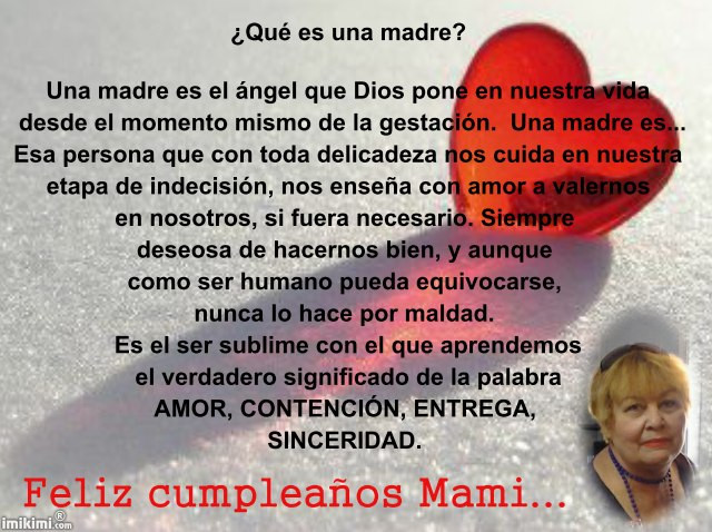 Birthday Quotes For Mom In Spanish
 BIRTHDAY QUOTES FOR MOM FROM DAUGHTER IN SPANISH image