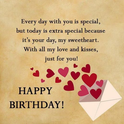 Birthday Quotes For My Love
 100 Unique Happy Birthday My Love Quotes & Romantic