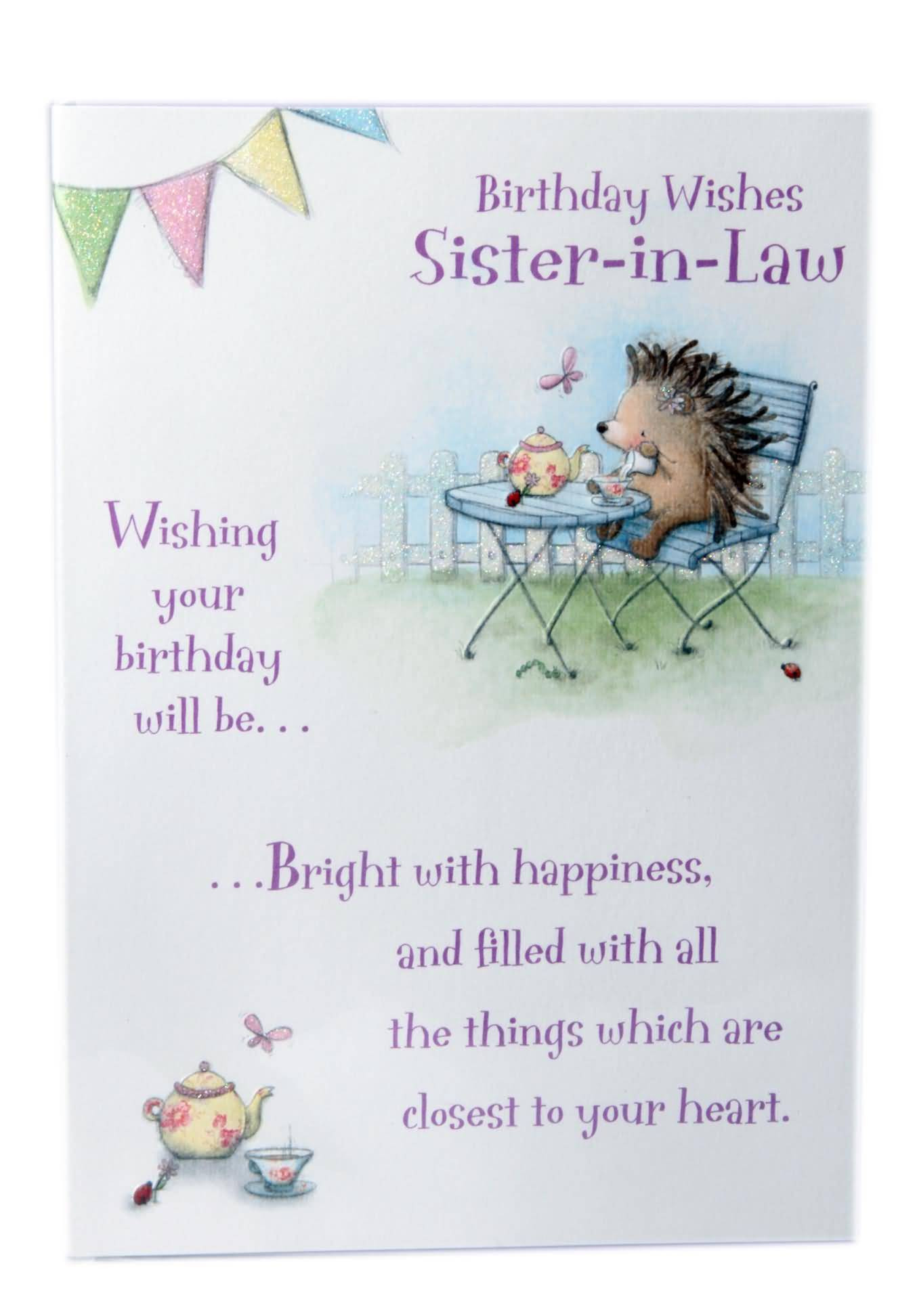 Birthday Quotes For Sister In Law
 Birthday Wishes For Sister In Law