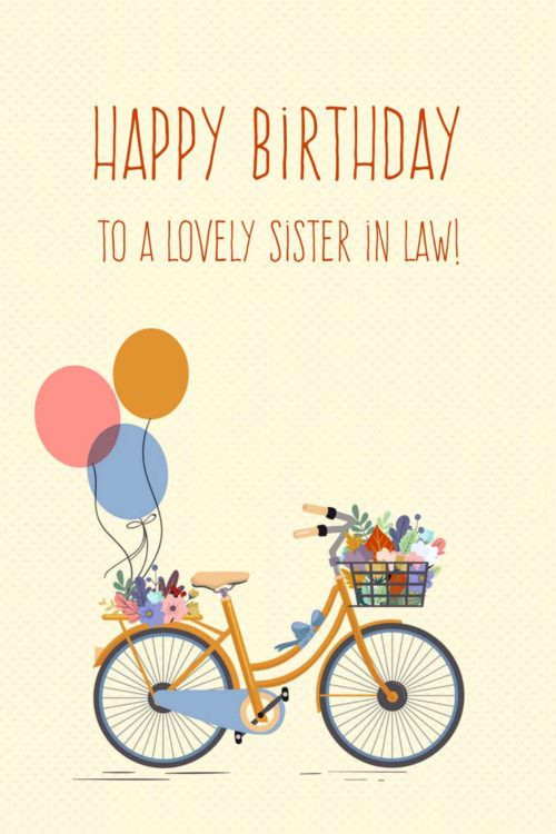 Birthday Quotes For Sister In Law
 The Best Happy Birthday Wishes for your Sister in law