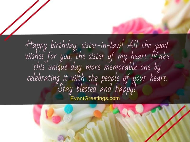 Birthday Quotes For Sister In Law
 45 Best Birthday Wishes And Quotes for Sister In Law To