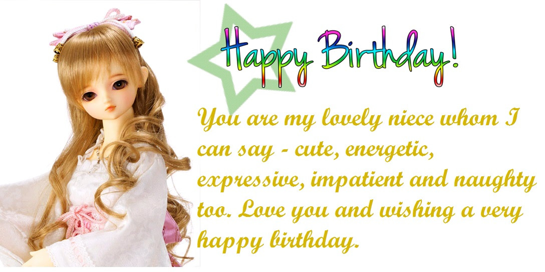 Birthday Quotes Niece
 50 Niece Birthday Quotes and