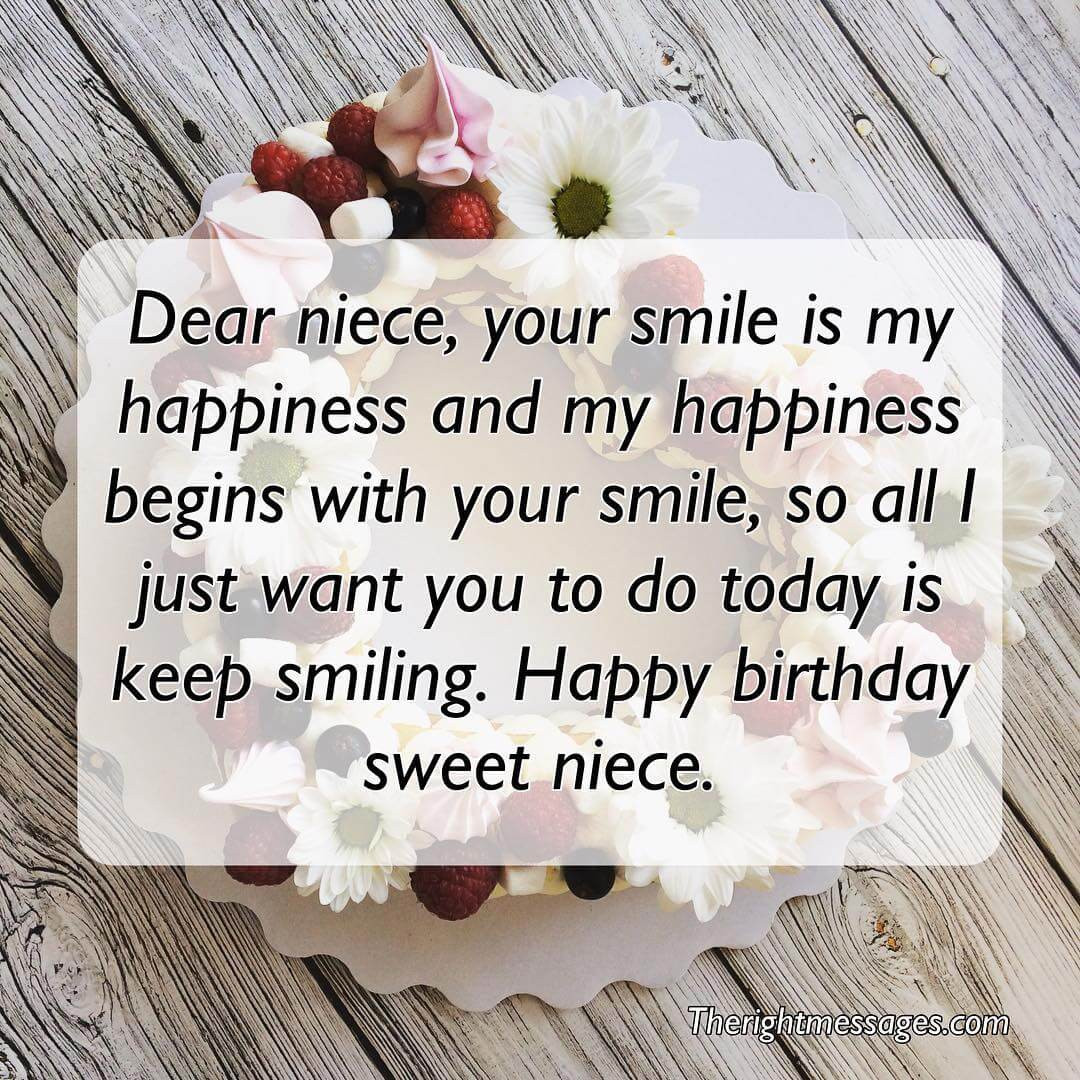 Birthday Quotes Niece
 Short And Long Happy Birthday Messages Wishes & Quotes