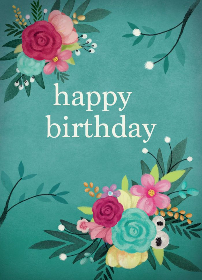 Birthday Quotes With Flowers
 111 best images about Happy birthday flower on Pinterest