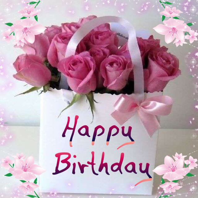 Birthday Quotes With Flowers
 286 best images about Happy Birthday Flowers on Pinterest