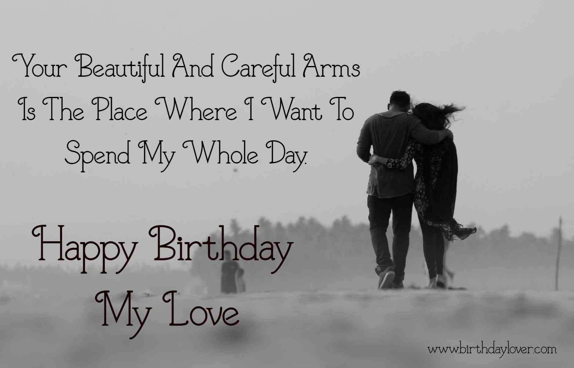 Birthday Quotes With Images
 Birthday Wishes For Lover Romantic Cute Funny