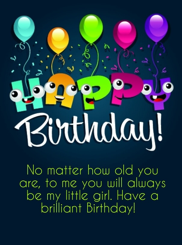 Birthday Wishes Daughter
 Happy Birthday Quotes for Daughter with