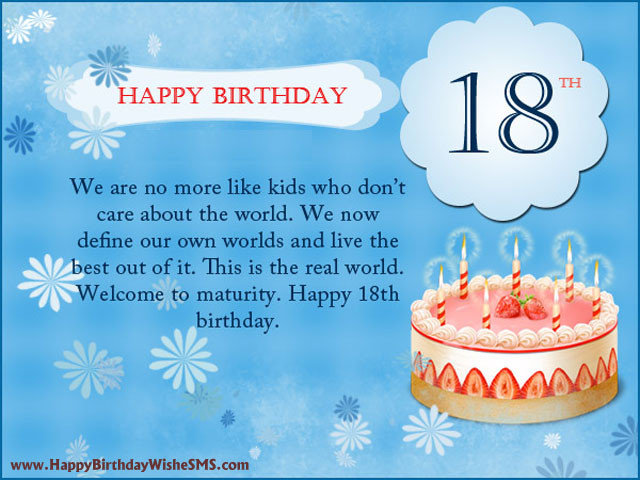 Birthday Wishes For 18 Year Old Daughter
 18th Birthday Grandson Quotes QuotesGram