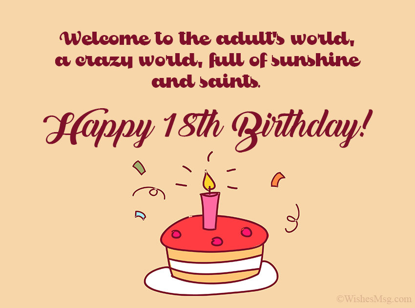 Birthday Wishes For 18 Year Old Daughter
 18th Birthday Wishes – Happy 18th Birthday Messages and