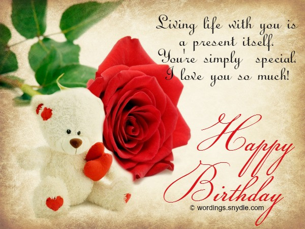 Birthday Wishes For A Girlfriend
 Happy Birthday Wishes for Girlfriend – Wordings and Messages