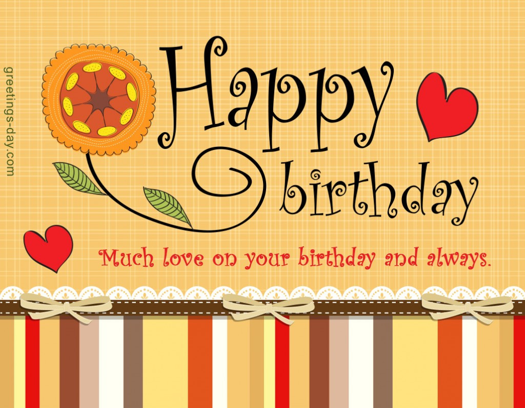 Birthday Wishes For A Loved One
 Birthday Ecards for Loved e