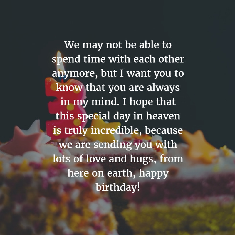 Birthday Wishes For A Loved One
 30 Sweet Birthday Quotes For Dead Husband EnkiQuotes