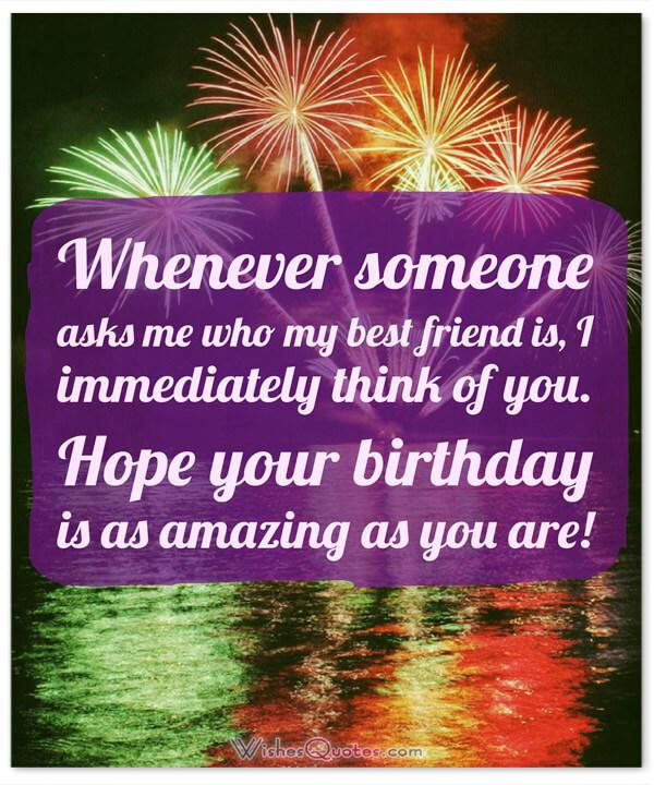 Birthday Wishes For Bff
 Birthday Wishes for your Best Friends By WishesQuotes