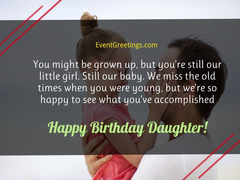 Birthday Wishes For Dad From Daughter
 65 Amazing Birthday Wishes For Daughter From Dad