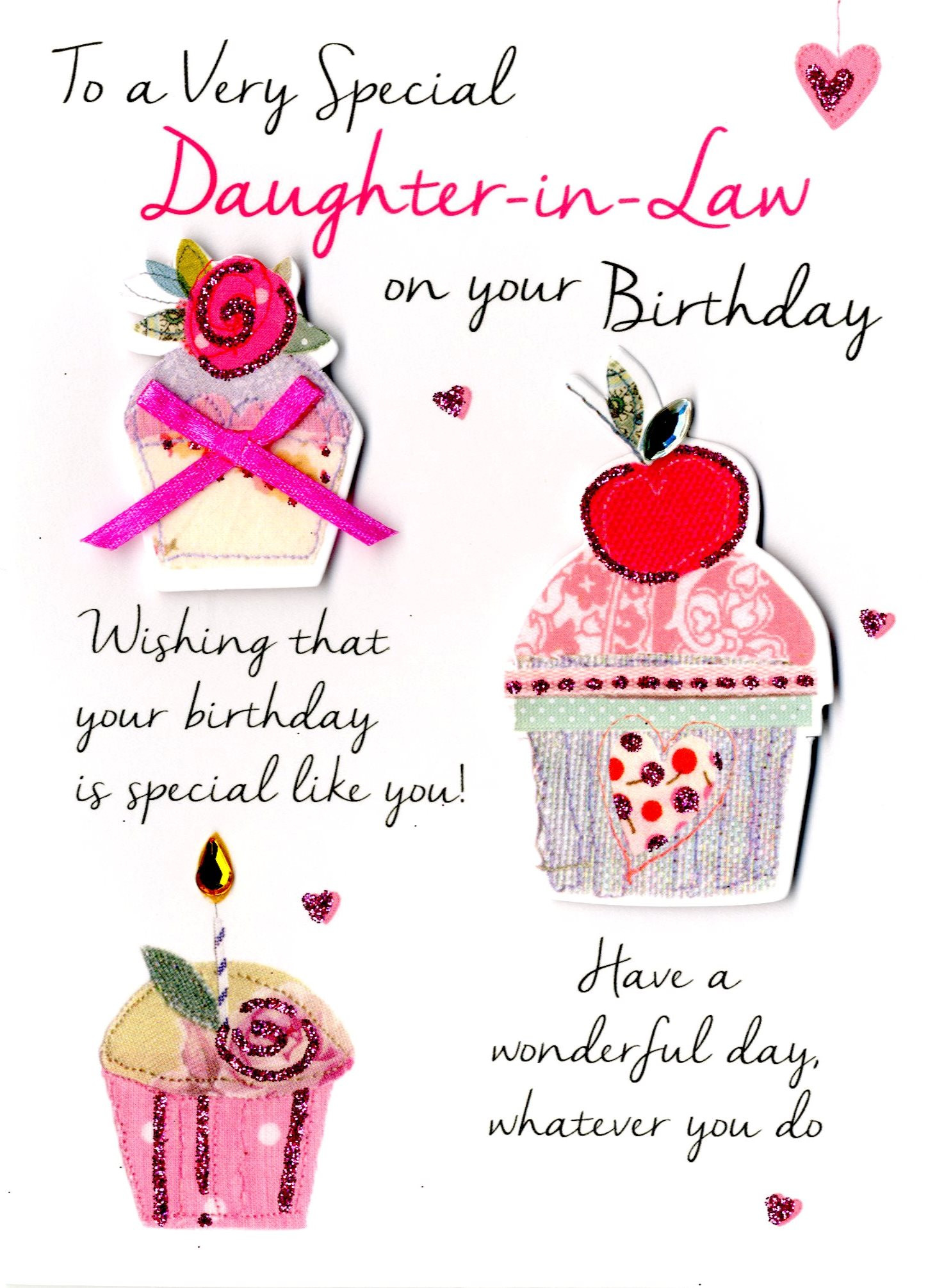 Birthday Wishes For Daughter In Law
 Special Daughter In Law Birthday Greeting Card