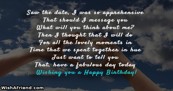 Birthday Wishes For Ex Boyfriend
 Birthday Messages For Ex Boyfriend