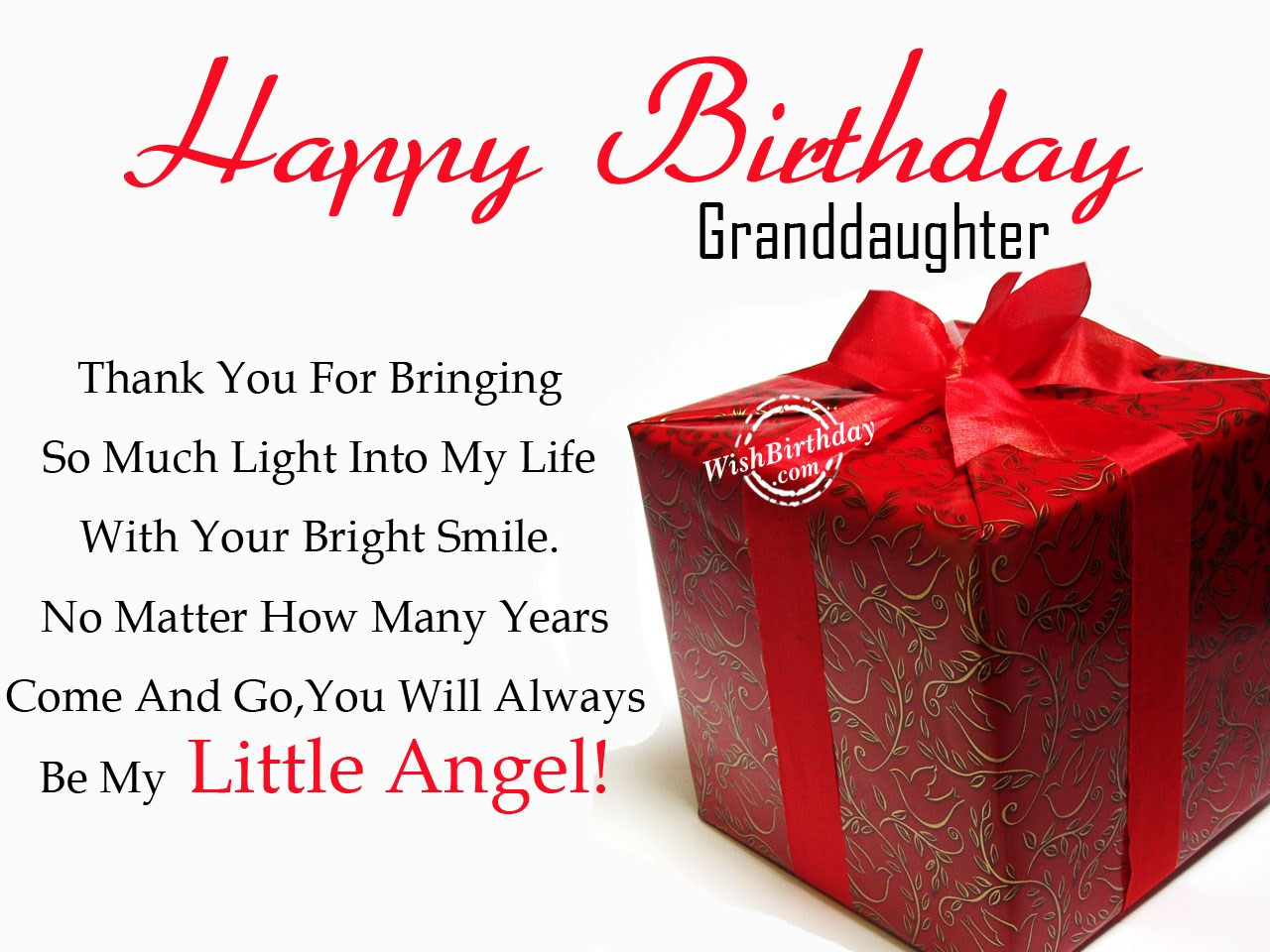 Birthday Wishes For Granddaughter
 Birthday Wishes For Granddaughter Birthday