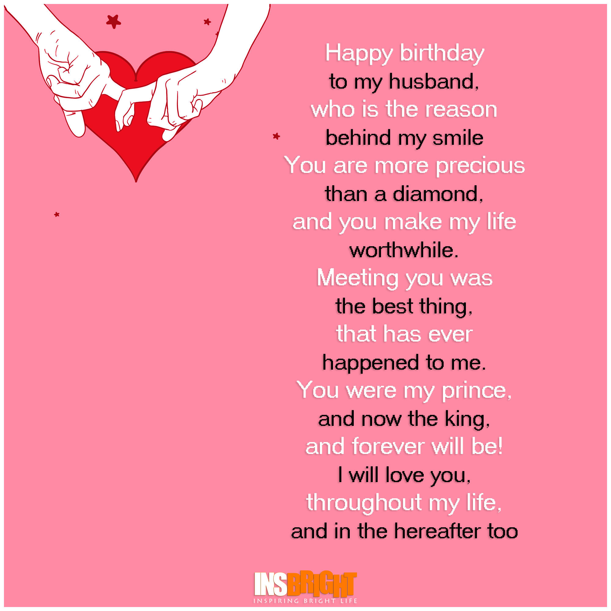 Birthday Wishes For Husband With Romantic
 Romantic Happy Birthday Poems For Husband From Wife