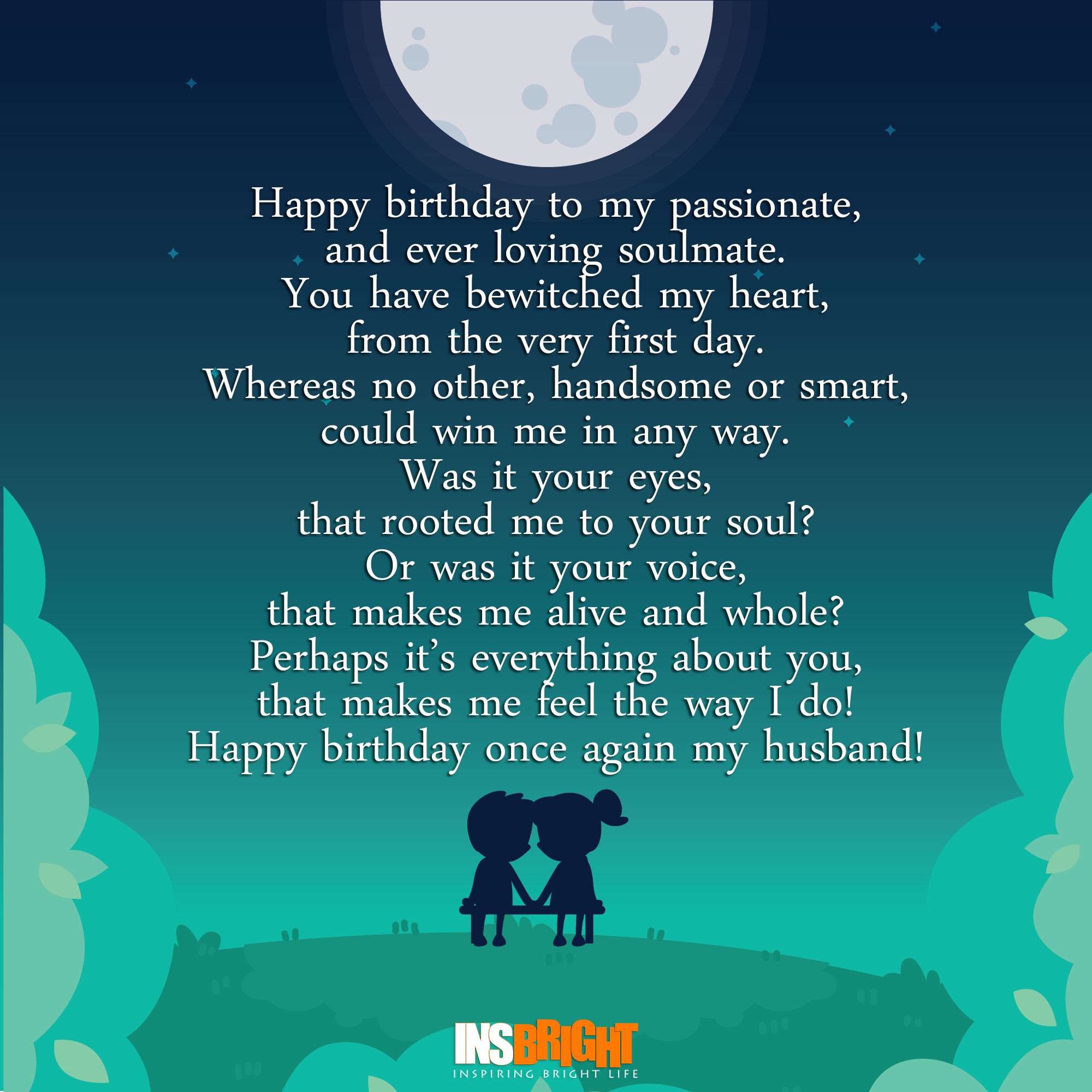 Birthday Wishes For Husband With Romantic
 Romantic Happy Birthday Poems For Husband From Wife