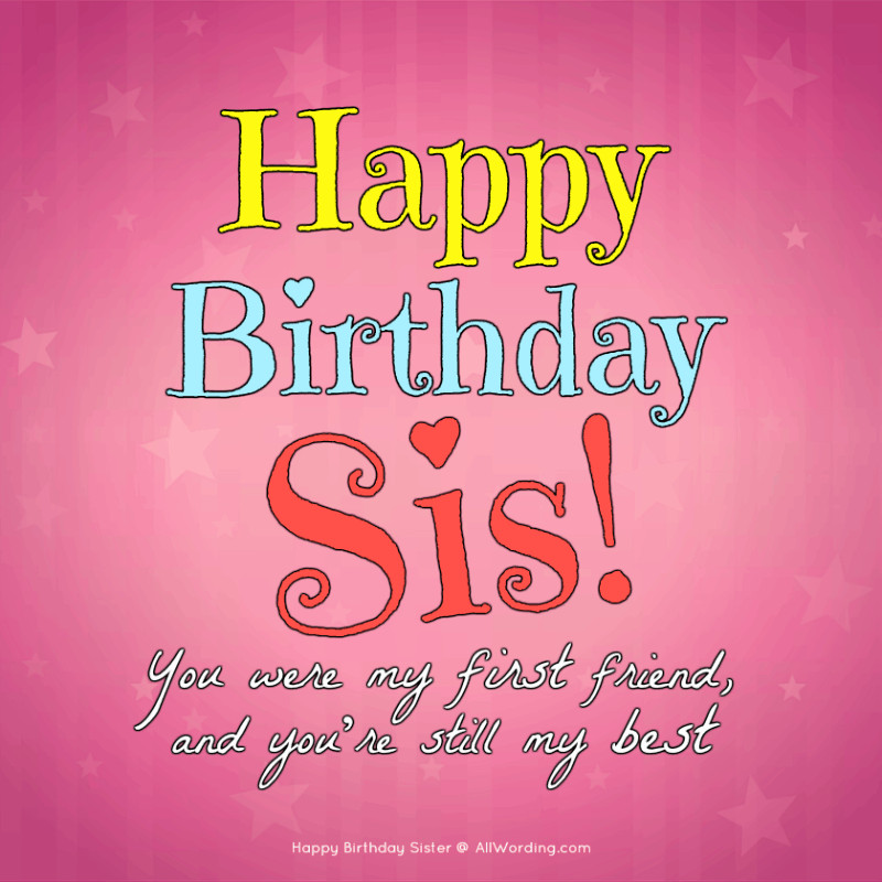 Birthday Wishes For Sister Funny
 Happy Birthday Sister 50 Birthday Wishes For Your