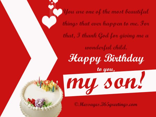 Birthday Wishes For Your Son
 Happy Birthday Wishes and Birthday November 2015