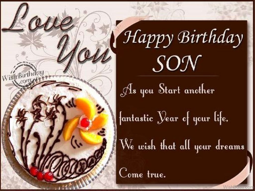 Birthday Wishes For Your Son
 43 Birthday Wishes For Son