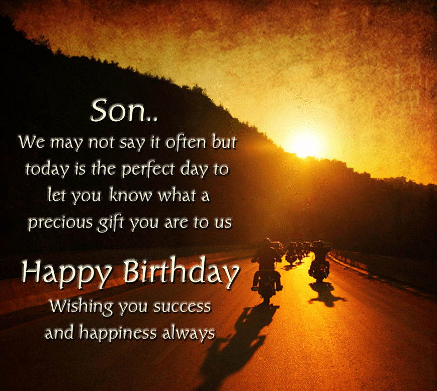 Birthday Wishes For Your Son
 Awesome 50 Birthday Wishes For Beloved Son 2016 Birthday