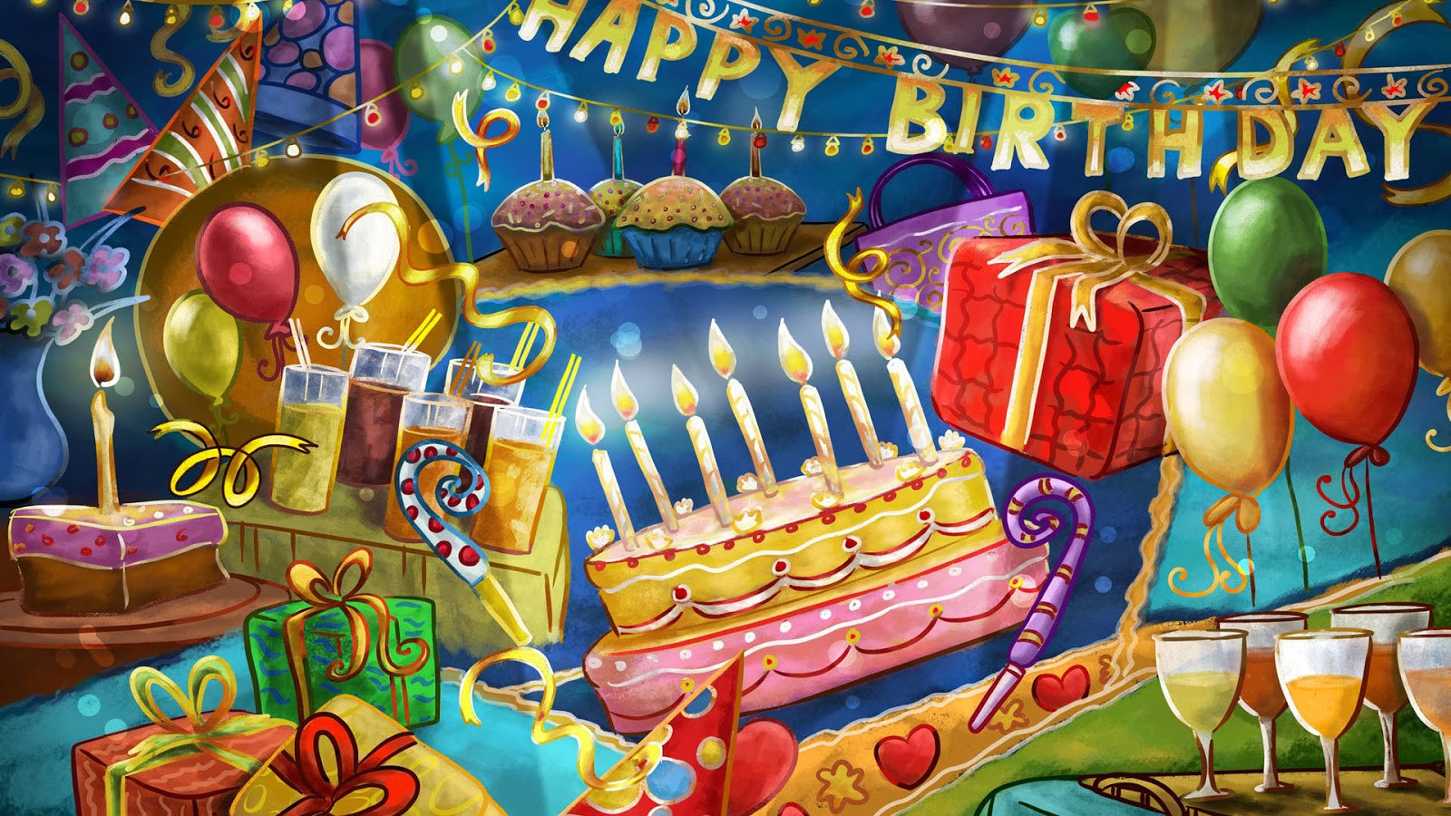 Birthday Wishes Images Free Download
 Lovable Happy Birthday Greetings free