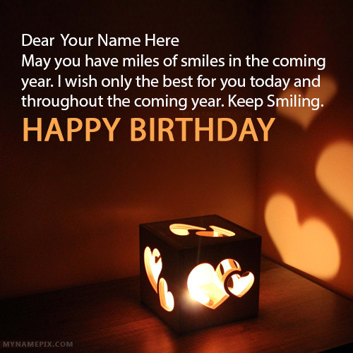 Birthday Wishes Images With Name
 Best Birthday Wishes With Name