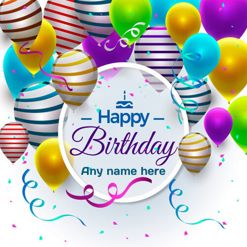 Birthday Wishes Images With Name
 write name on happy birthday wishes greeting cards pic