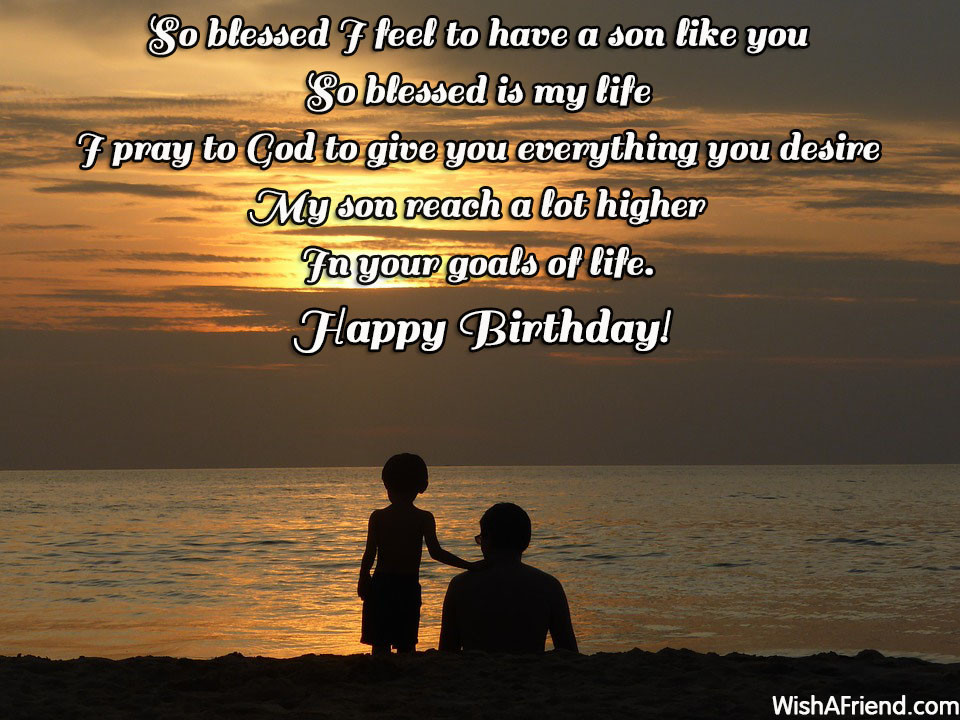 Birthday Wishes Quotes For Son
 Birthday Quotes For Son