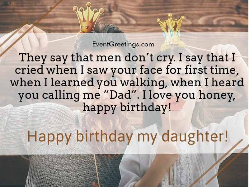 Birthday Wishes To Dad From Daughter
 65 Amazing Birthday Wishes For Daughter From Dad