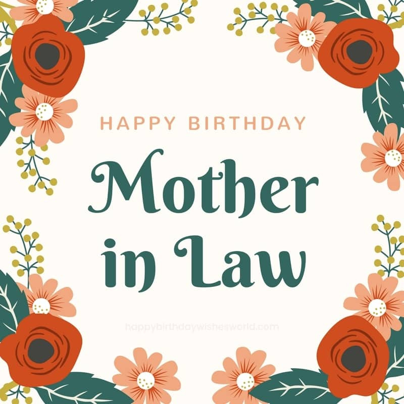 Birthday Wishes To Mother In Law
 120 Happy Birthday Mother in Law Wishes Find the perfect
