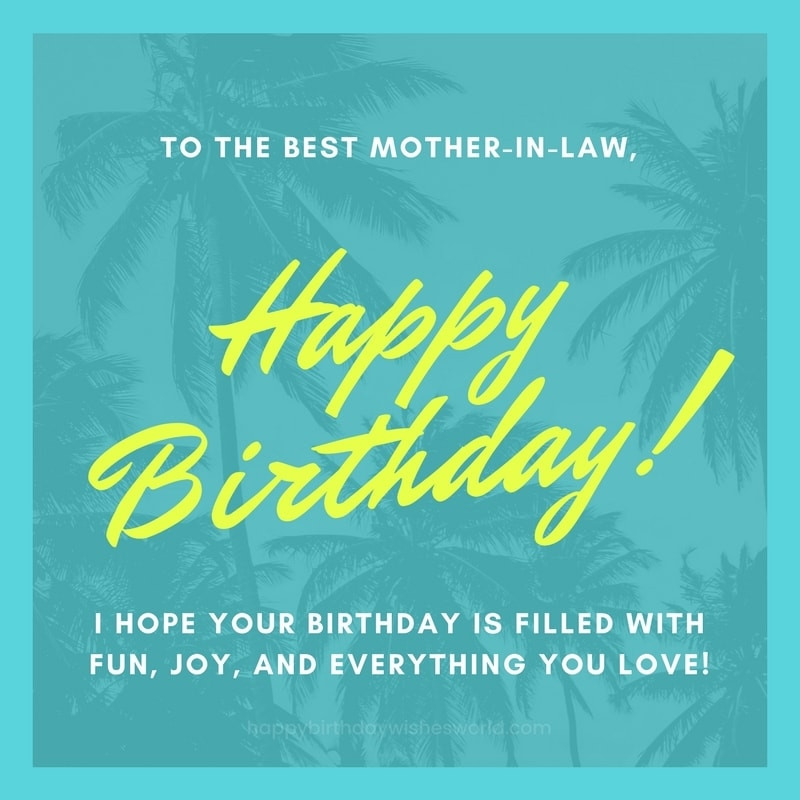 Birthday Wishes To Mother In Law
 120 Happy Birthday Mother in Law Wishes Find the perfect