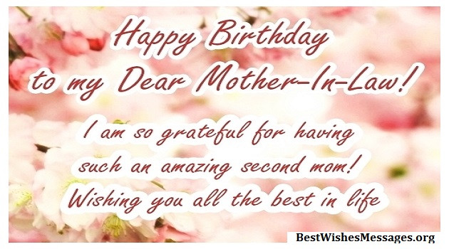 Birthday Wishes To Mother In Law
 100 Happy Birthday Wishes Messages Quotes for Mother