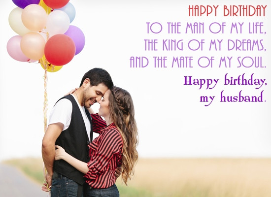 Birthday Wishes To My Husband
 Happy Birthday Wishes for Your Husband That ll Make Him