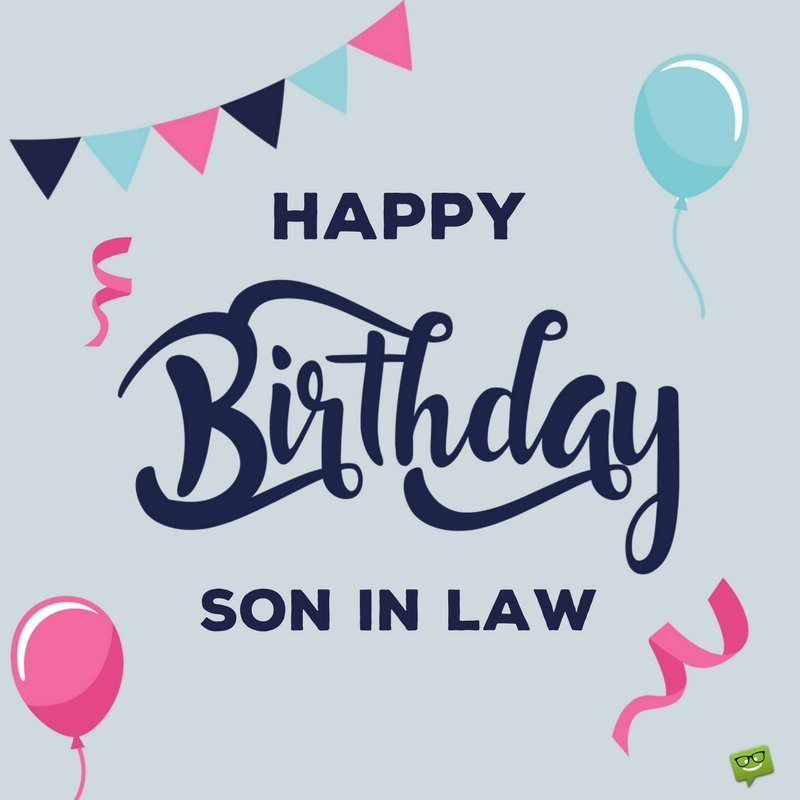 Birthday Wishes To Son In Law
 Birthday Wishes for Daughter in law and Son in law