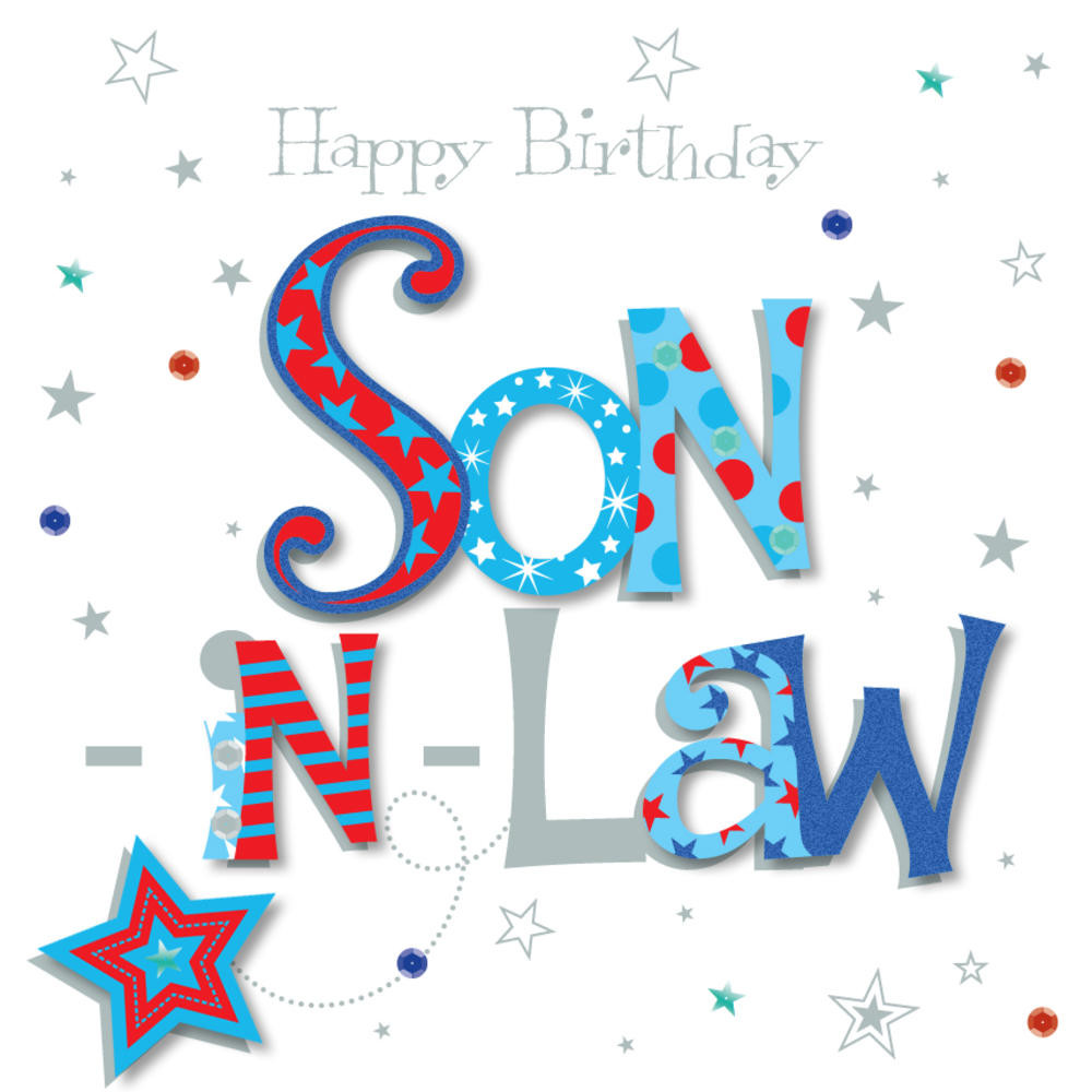 Birthday Wishes To Son In Law
 Son In Law Happy Birthday Greeting Card Cards