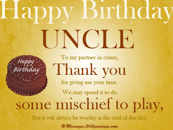 Birthday Wishes Uncle
 Birthday Wishes for Uncle 365greetings